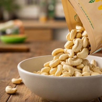 Anaajoo Premium Cashews (प्रीमियम काजू) | Kaju, Creamy & Crunchy, Chemical-Free, Luxury Dry Fruit