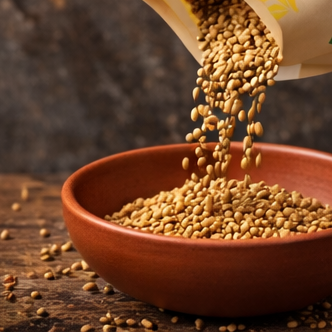 Anaajoo Pure Coriander Seeds (शुद्ध साबुत धनिया) | Premium Dhaniya Seeds, Chemical-Free, Sortex Cleaned, Fresh Aroma