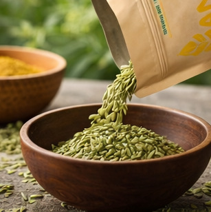 Anaajoo Bold Fennel Seeds (मोटी सौंफ) | Premium Large Saunf, Chemical-Free, Sortex Cleaned, Rich Aroma