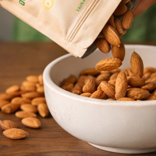 Anaajoo Premium Mamra Almond (प्रीमियम मामरा बादाम) | High-Quality Badam, Chemical-Free, Nutrient-Rich