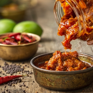 Anaajoo Traditional Raw Mango Pickle (पारंपारिक कैरी का अचार) | Handmade, Chemical-Free, Authentic Homemade Taste