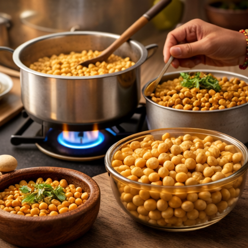 Anaajoo Golden Chickpeas (मौसंबी चना) | Premium Golden Chana, Chemical-Free, Sortex Cleaned, High-Protein