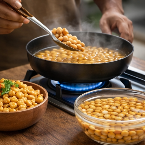 Anaajoo Dollar Chickpeas (शाही काबुली चना) | Premium Large Kabuli Chana, Chemical-Free, Sortex Cleaned, High-Protein