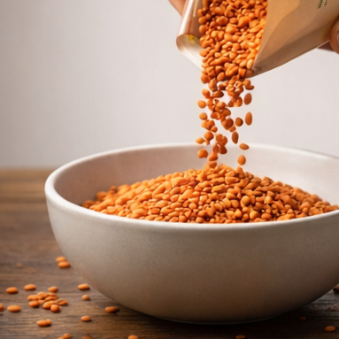 Anaajoo Whole Red Lentils (साबुत मसूर) | Premium Masoor Whole, Chemical-Free, Sortex Cleaned, High-Protein