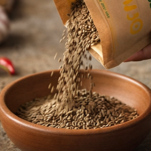 Anaajoo Cumin Seeds (शुद्ध जीरा) | Premium Jeera, Chemical-Free, Sortex Cleaned, Strong Aroma