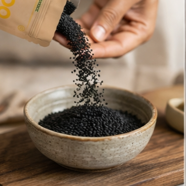 Anaajoo Nigella Seeds (कलौंजी) | Premium Kalonji, Chemical-Free, Sortex Cleaned, Strong Flavor