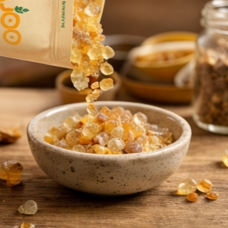Anaajoo Babool Gum (बबूल गोंद) | Edible Gond, Natural & Chemical-Free, Premium Quality