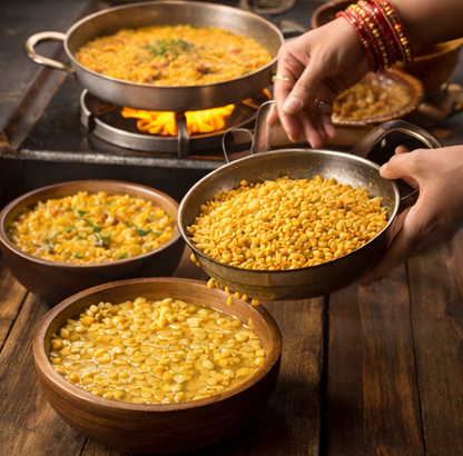 Anaajoo Traditionally Handmade Pure Toor Dal (पारंपरिक तरीके से बनी देसी तूर दाल) | Desi Arhar Dal, Premium Quality, Chemical-Free