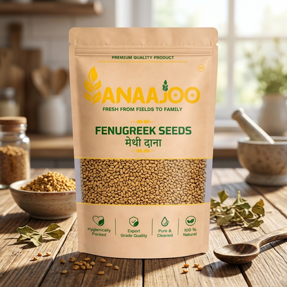 Anaajoo Fenugreek Seeds (मेथी दाना) | Premium Methi Dana, Chemical-Free, Natural & Nutrient-Rich