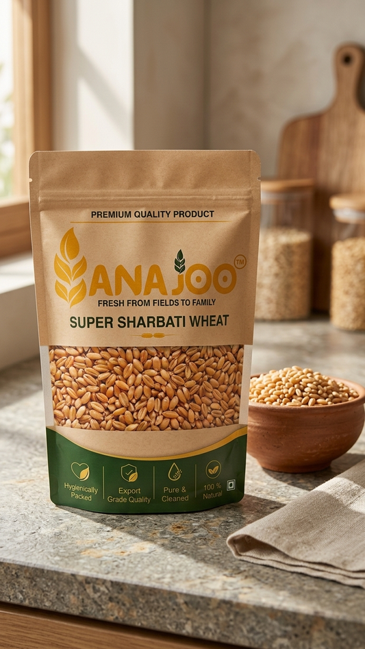 Super Sharbati Wheat (Premium Quality)