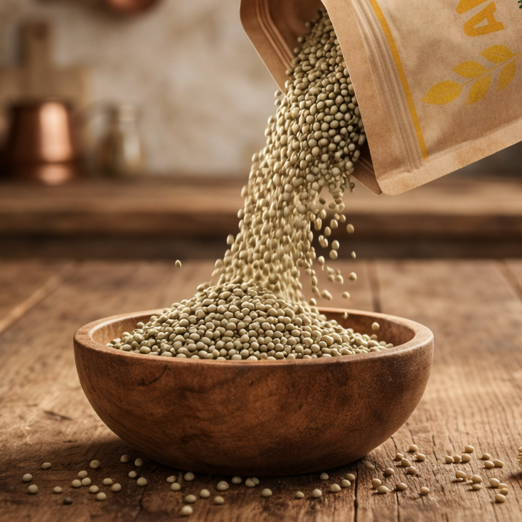 Anaajoo Pearl Millet (बाजरा) | Premium Bajra Grain, Chemical-Free, Sortex Cleaned, High-Fiber