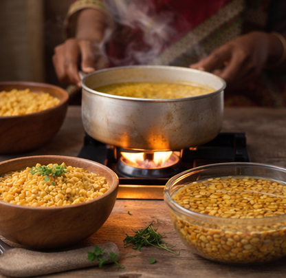 Anaajoo Pure Chana Dal (देसी चना दाल) | Premium Bengal Gram Dal, Chemical-Free, Protein-Rich